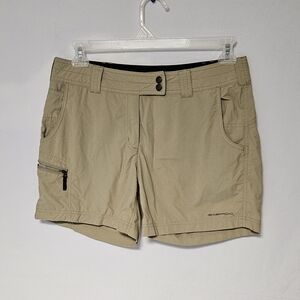 Exofficio Women's Beige Hiking Shorts